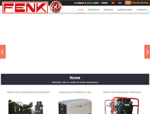 Tablet Screenshot of fenk.com.ar